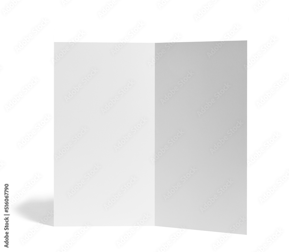 folded leaflet white blank paper template book folded leaflet white blank paper template book
