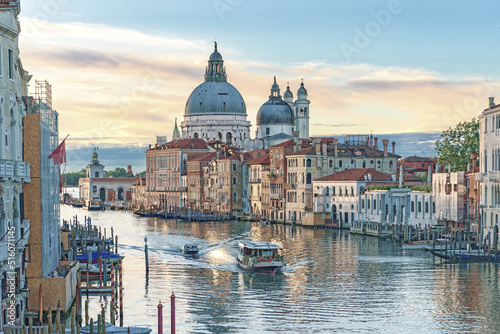 View from the Accademia Bridge to the Cathedrale Maria della Salute