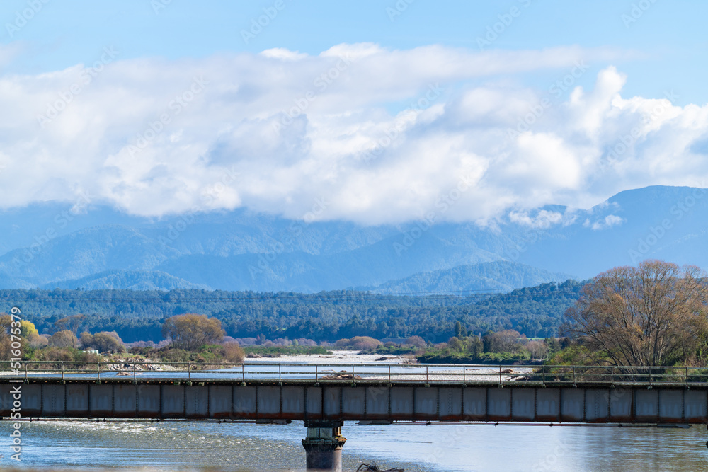 Grey River crossing on state highway 7 near Ikamatua