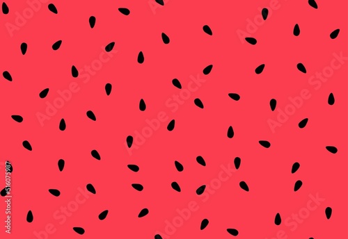 Vector watermelon pattern in the section Summer illustration