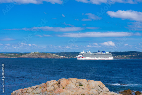 Britannia in open waters