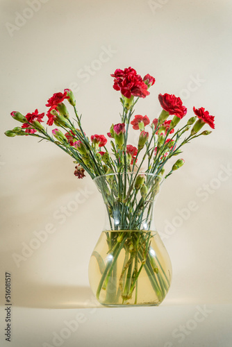 bouquet of flower in vase