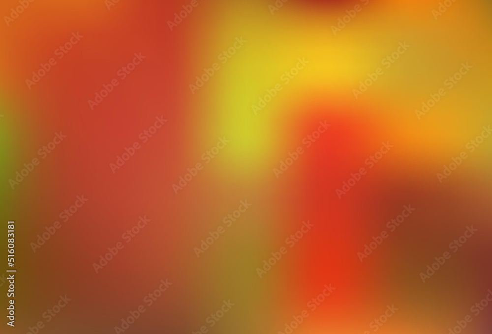 Light Orange vector abstract blurred template. Light Orange vector abstract blurred template.