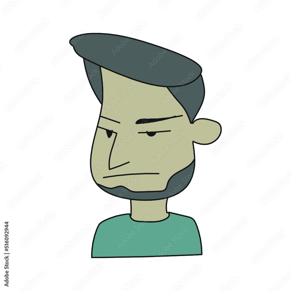 Freehand drawings cartoon men, Character design Freehand drawings cartoon men, Character design