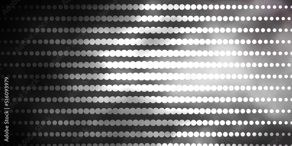 Dark Gray vector background with circles. Dark Gray vector background with circles.