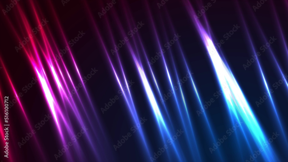 Abstract blue purple smooth glowing neon lines background Abstract blue purple smooth glowing neon lines background