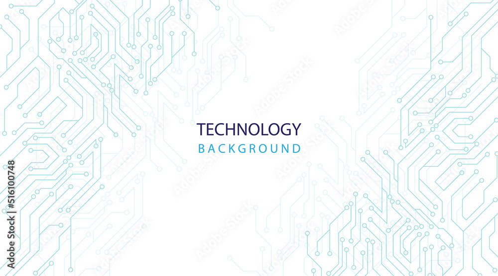 Technology circuit diagram concept. High tech circuit board connection system.Vector abstract technology on white background. Technology circuit diagram concept. High tech circuit board connection system.Vector abstract technology on white background.