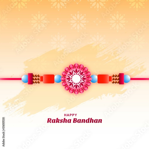 Indian religious festival raksha bandhan celebration background