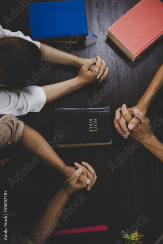  Group of people praying worship believe