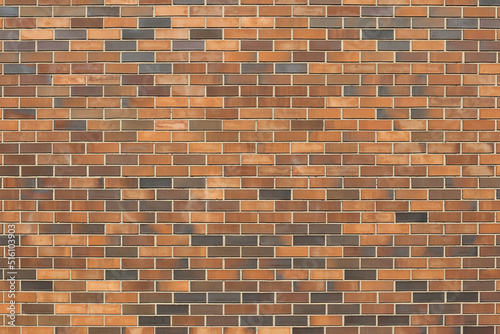 Multi-color brick wall background
