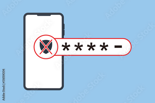 wrong password illustration