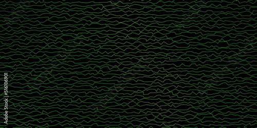 Dark Green, Yellow vector background with bows.