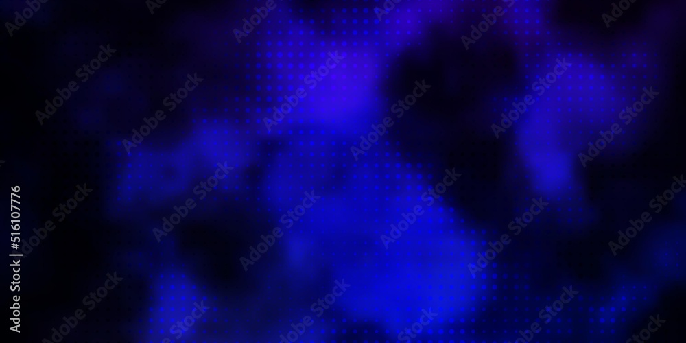 Dark Pink, Blue vector texture with disks.
