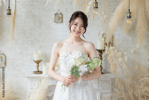 日本人の花嫁・ウェディングドレス