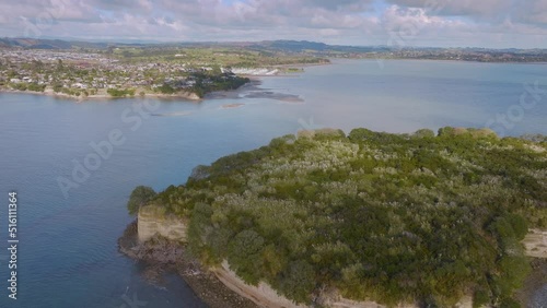 Wallpaper Mural Aerial: Beachlands, Auckland, New Zealand Torontodigital.ca