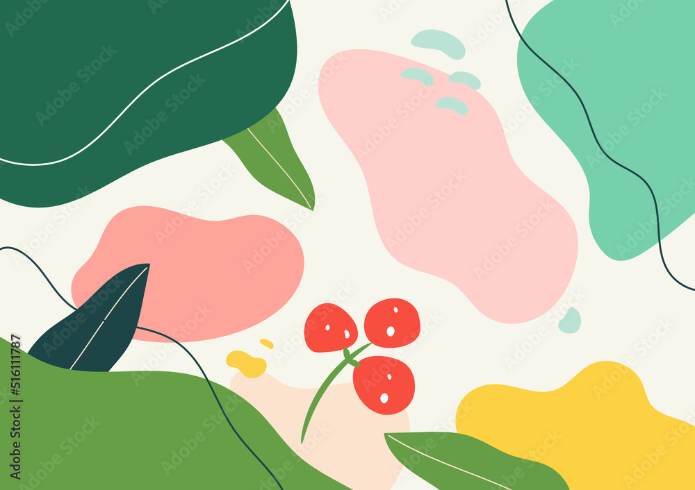 hand drawn doodle background with flowers hand drawn doodle background with flowers