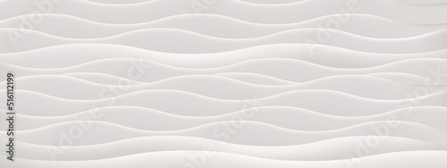Abstract white water wave pattern background. Vector illustration