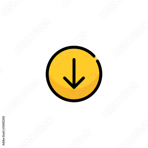 Download icon design vector illustration