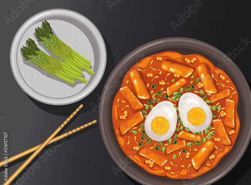 ramen and vegetables japanese