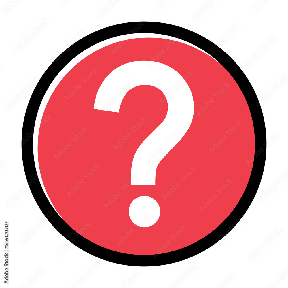 Question icon mark, help or ask bubble graphic symbol, web faq vector illustration Question icon mark, help or ask bubble graphic symbol, web faq vector illustration