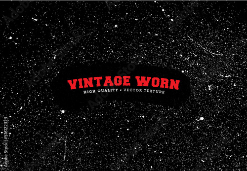 Vintage Worn Grunge Texture For Logo And Fashion Design