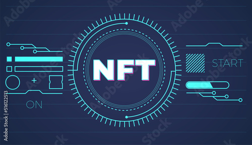 TFT. Bitcoin сoncept. Mining geometric wallpaper. Financial well-being