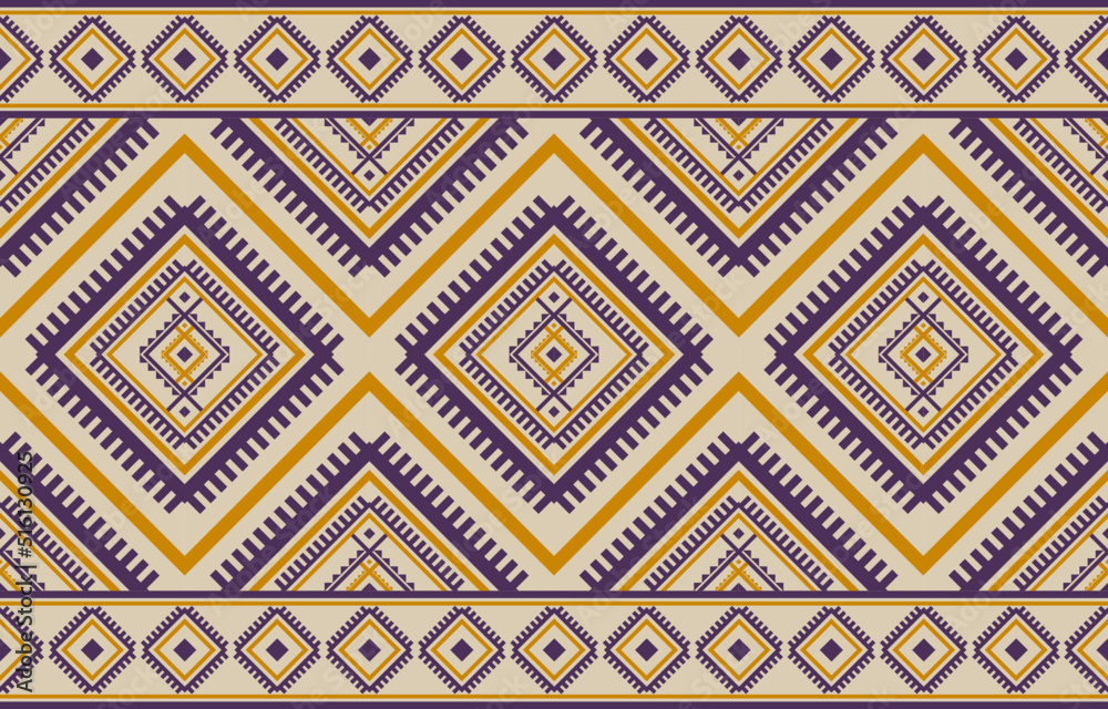Beautiful carpet Aztec art. Geometric ethnic seamless pattern in tribal. American, Mexican style. Design for background, wallpaper, illustration, fabric, clothing, carpet, textile, batik, embroidery.