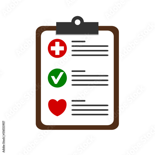 carnet de santé vecteur