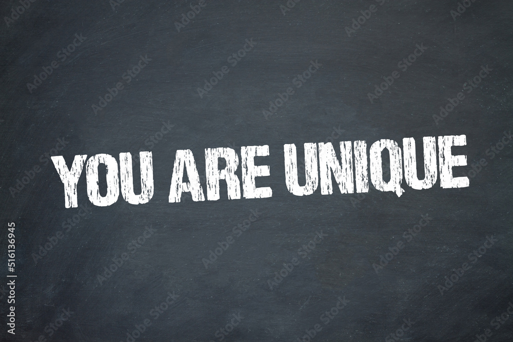 Obraz premium You are unique