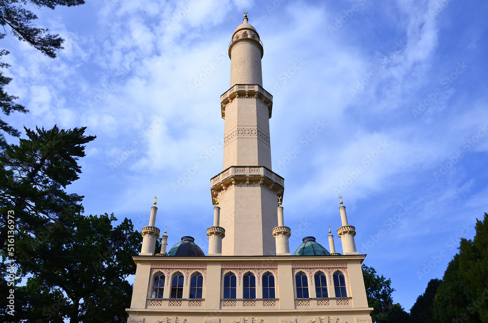 Minaret in Lednice park, Lednice–Valtice Cultural Landscape	