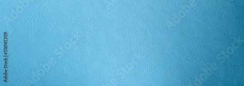 blue faux leather with visible details. background