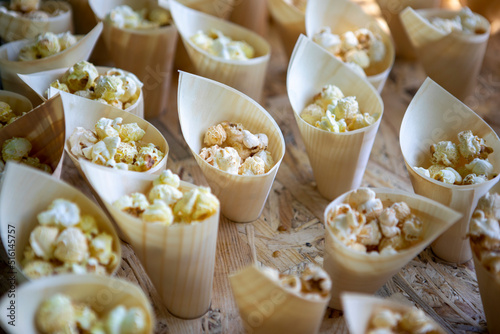 Wedding Popcorn Favours