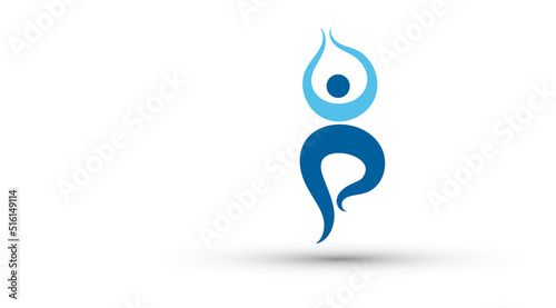 yoga, sagome, meditazione, benessere