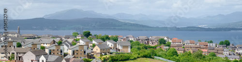 Greenock view towards Dunoon during the summer photo