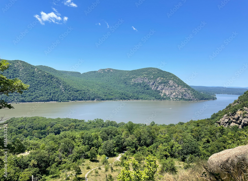 Views on Bear Mountain from Cold Spring Hiking Trail
