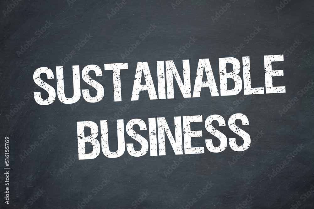 Obraz premium Sustainable Business