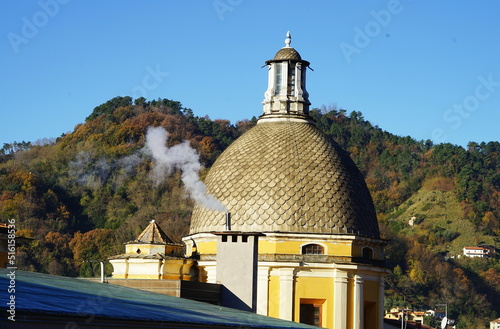 Dome of the Suffragio church in Carrara, Tuscany, Italy photo