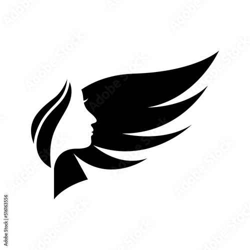 Salon logo vector icon