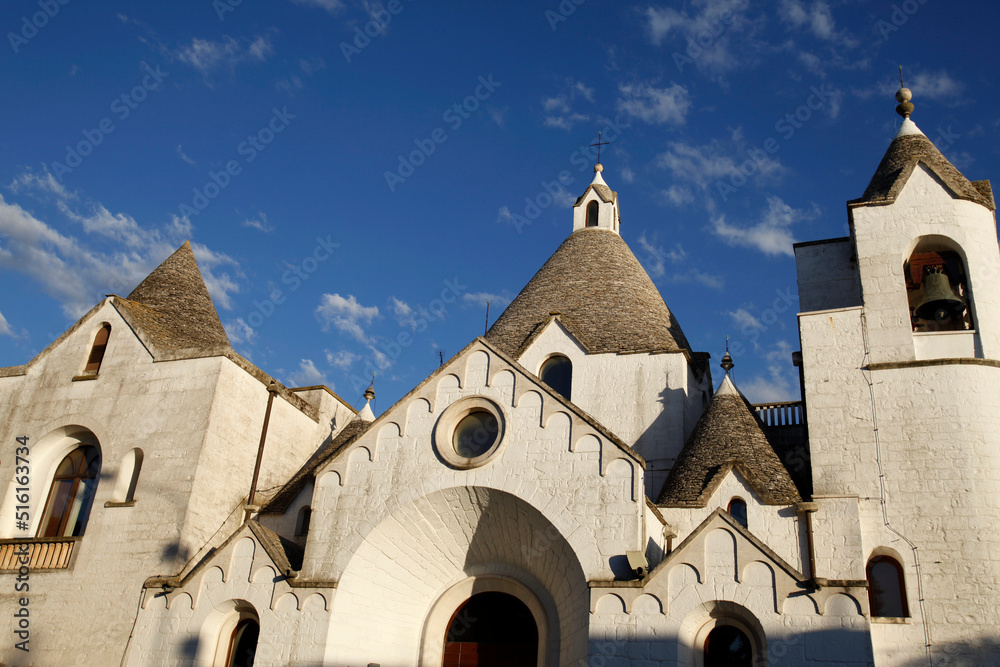 San Antonio church, Alberobello, Apulia