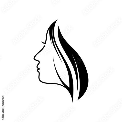 Salon logo vector icon