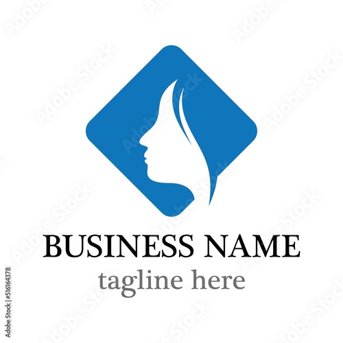 Salon logo vector icon