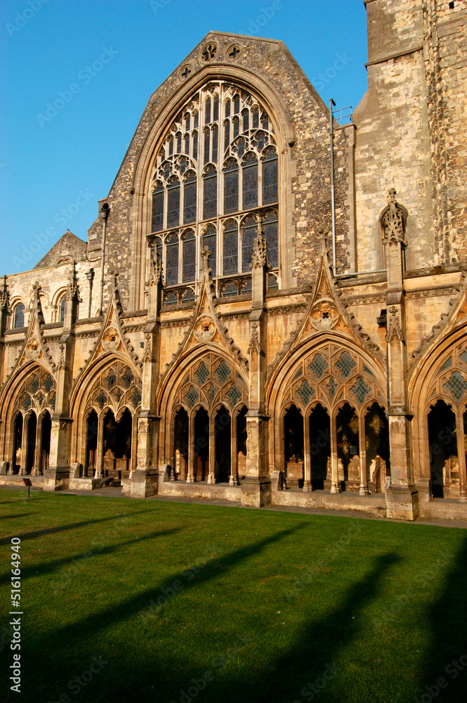 Canterbury cathedral cloister
