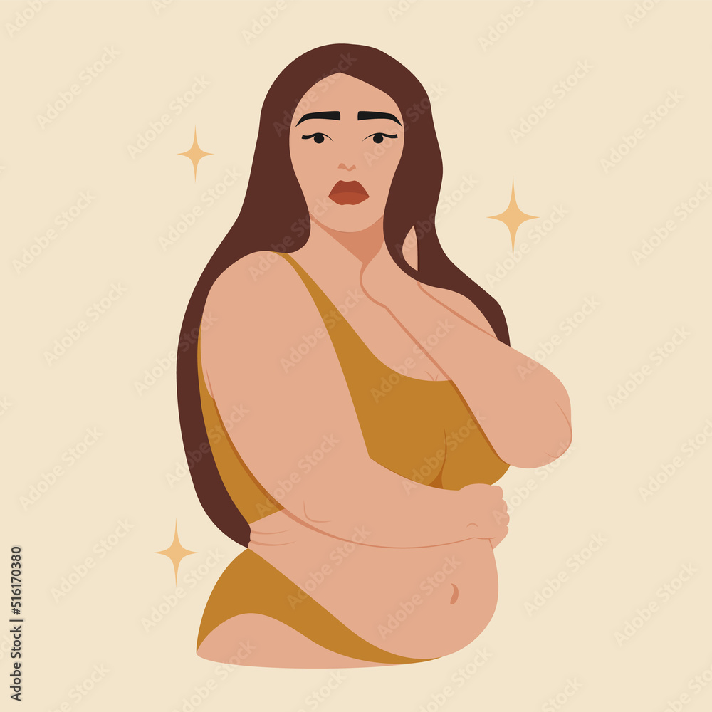 Modern illustration - happy pregnancy and motherhood. Modern illustration - happy pregnancy and motherhood.