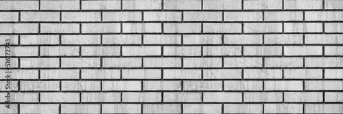 Brick wall background. The texture of smooth brickwork. Creative background for art.