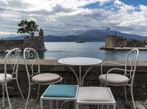 restaurant on the beach © Konstantinos