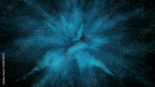 Freeze motion shot of color...