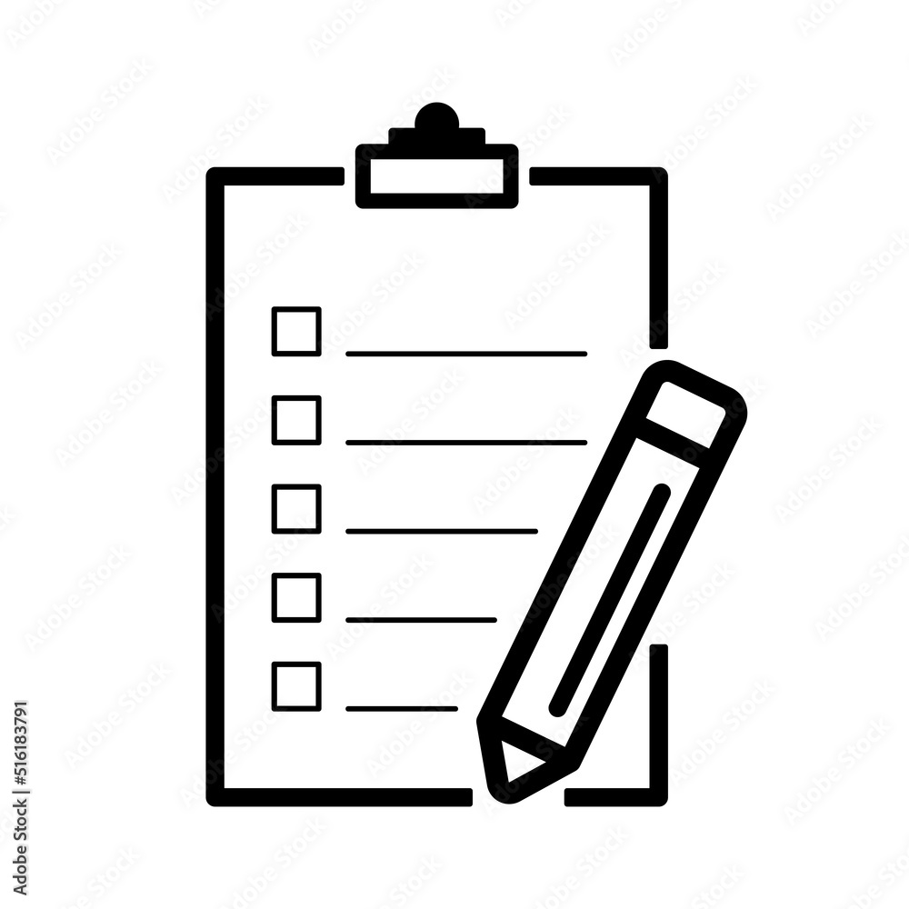 Black Outline Edit File Icon Vector Clipart In White Background Black Outline Edit File Icon Vector Clipart In White Background