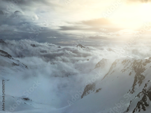 Valsesia Alps in winter