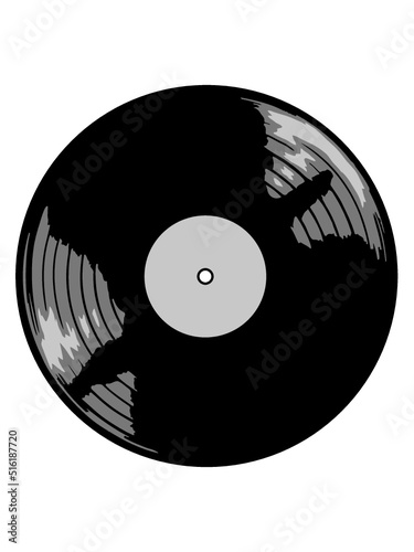 Vinyl Schallplatte Musik Design 