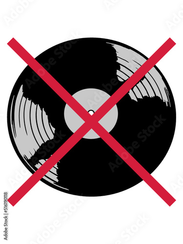 Verboten Vinyl Schallplatte Musik 